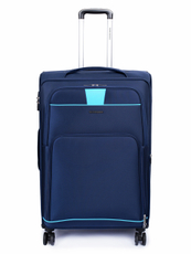 Чемодан Sirocco Sapphire 4К полиэстер синий L, 79 x 49.5 x 31см