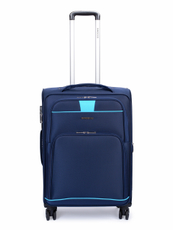 Чемодан Sirocco Sapphire 4К полиэстер синий M, 67 x 45 x 24.5см