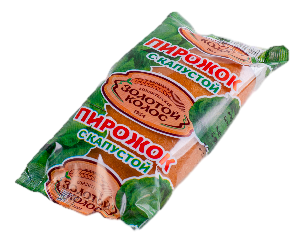 Пирожок с капустой Золотой колос 60г