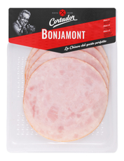 Ветчина из свинины Cortador Bonjamon вареная нарезка, 120г