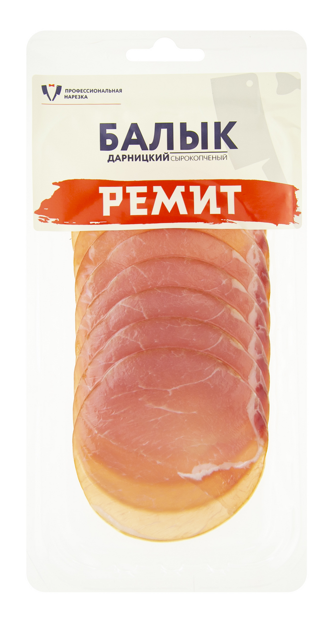 Балык из свинины Ремит Дарницкий сырокопченый нарезка, 100г купить с ...