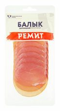 Балык из свинины Ремит Дарницкий сырокопченый нарезка, 100г