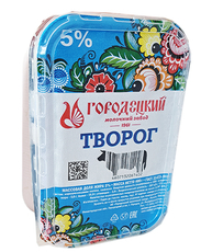Творог Городецкий молочный завод ГОСТ 5%, 400г