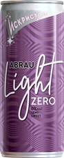 Напиток Абрау Дюрсо Light Zero белый полусладкий безалкогольный газированный, 0.25л