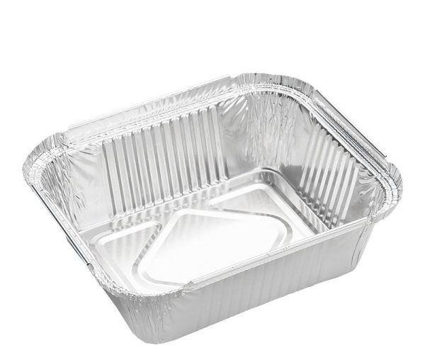 Форма с крышкой алюминиевая 14.4 x 11.9 x 4см, 430мл х 50шт купить с ...