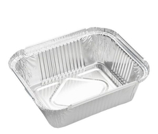 Форма с крышкой алюминиевая 14.4 x 11.9 x 4см, 430мл х 50шт