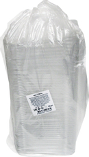 Крышка для контейнера пластиковая прозрачная 16.3 x 16.3 x 13.5см, 50шт