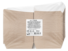 Коробка для бургера картонная 12 x 12 x 7см, 60шт