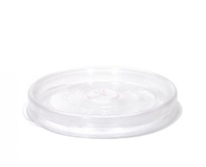 Крышка для контейнера пластиковая прозрачная 10см, 30шт