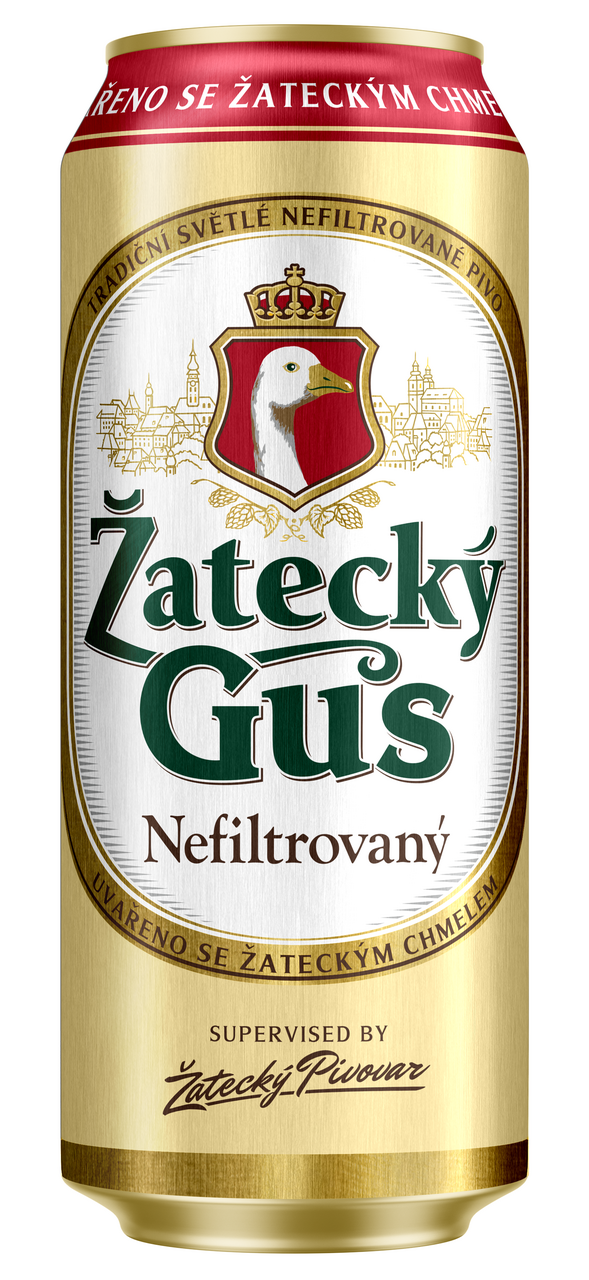 Изображение товара Пиво Zatecky Gus нефильтрованное, 0.45л