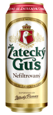 Пиво Zatecky Gus нефильтрованное, 0.45л