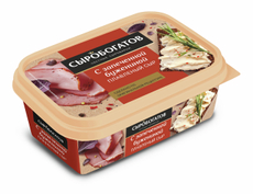 Сыр плавленый Сыробогатов с запеченной бужениной 50%, 200г