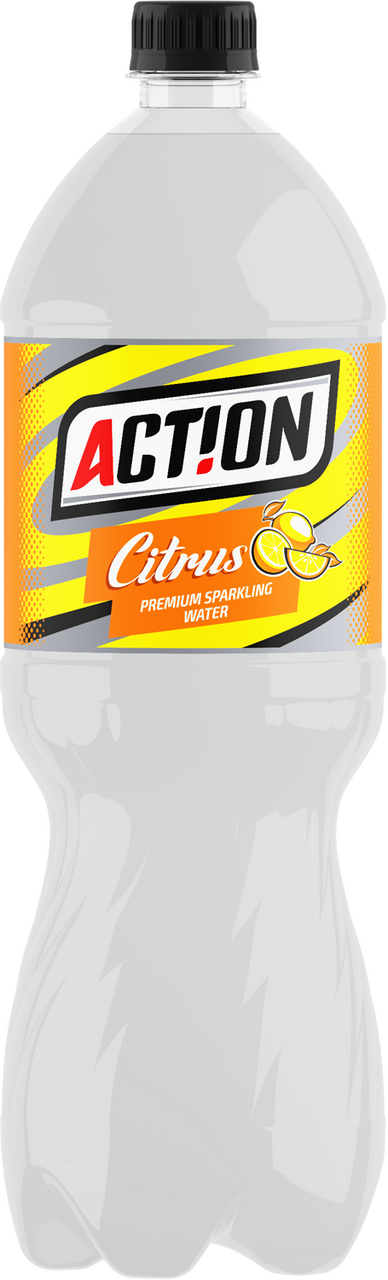 Напиток Action Цитрус газированный, 1.5л