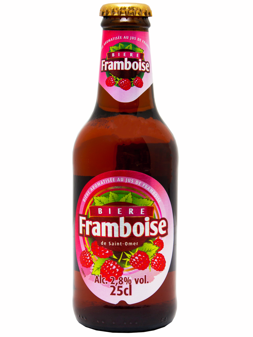 Изображение товара Пивной напиток De Saint Omer Framboise 0.25л