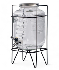 Банка с краником Glasserie на подставке, 4л