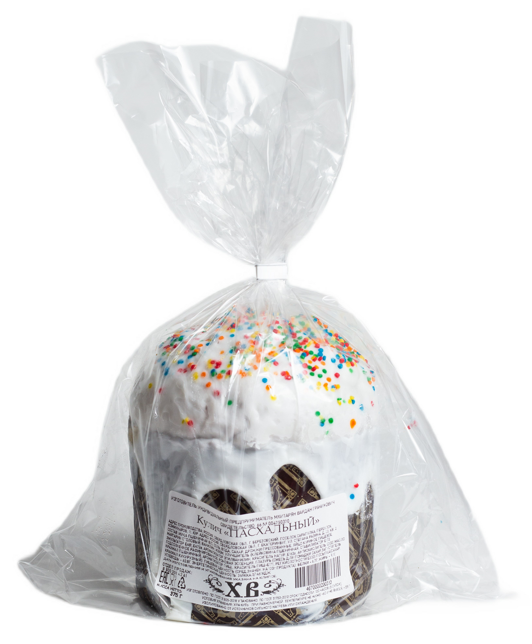 Кулич Пасхальный, 375г