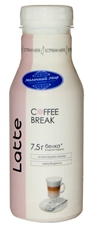Напиток молочный Coffee Break Латте ультрапастеризованный 1.3%, 280г