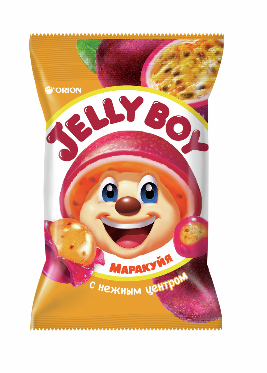 Мармелад жевательный Orion Jelly Boy со вкусом маракуйи, 66г