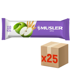 Батончик-мюсли Musler Яблоко, 30г х 25 шт