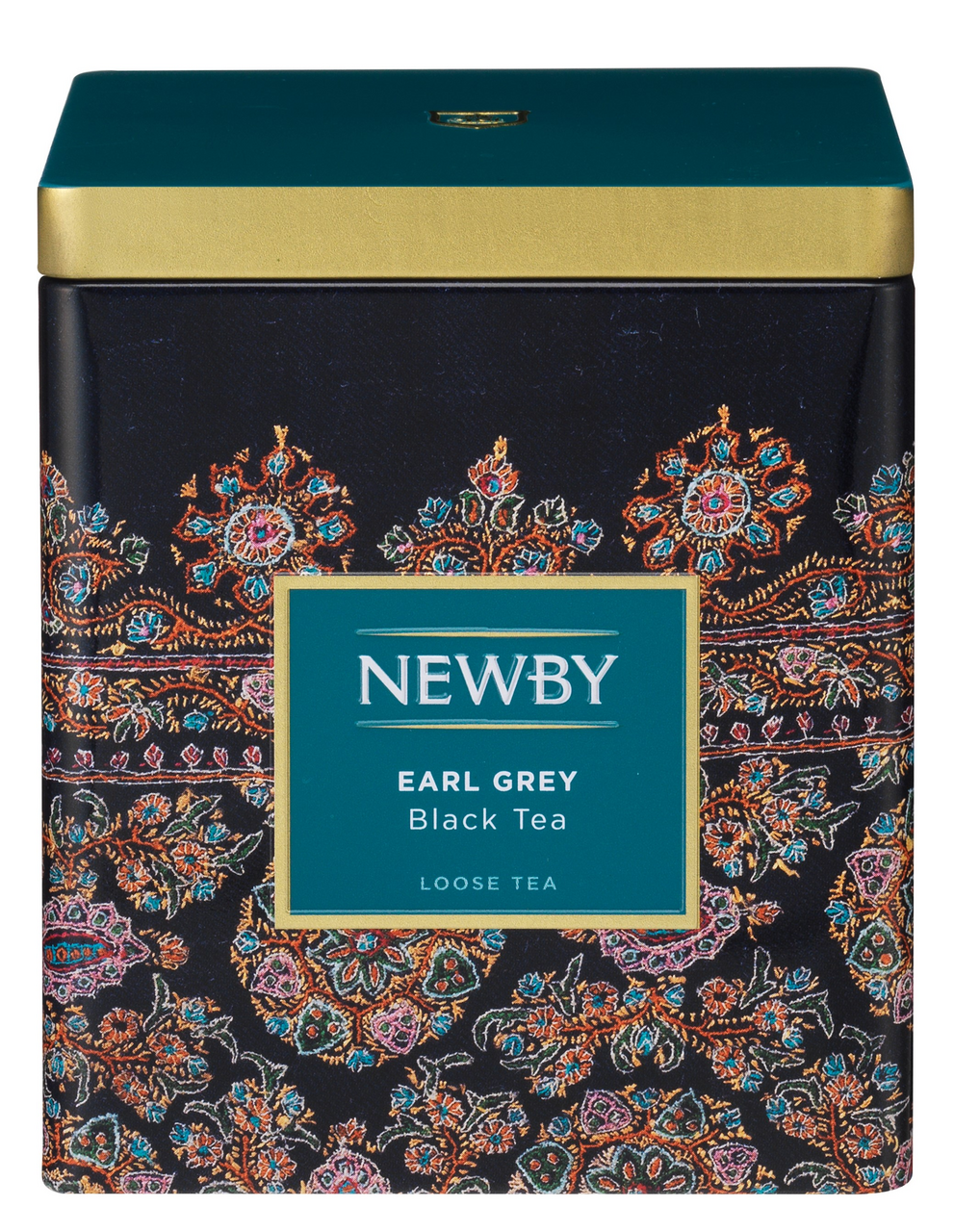 Изображение товара Чай черный Newby Эрл Грей 125г с натуральным бергамотом и винтажной упаковкой