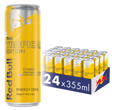 Напиток энергетический Red Bull Тропик, 355мл x 24 шт