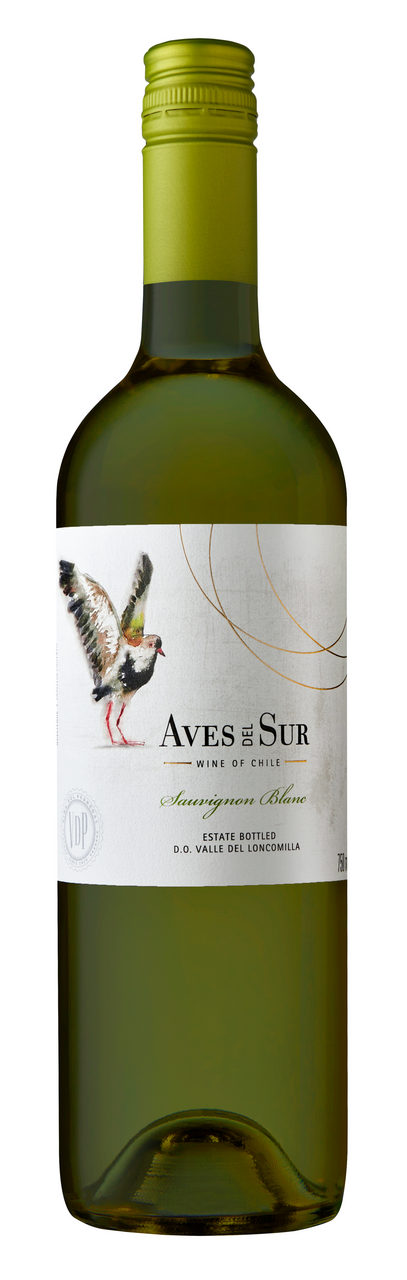 Изображение товара Вино Aves del Sur Sauvignon Blanc белое сухое 0.75л Чили