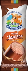 Мороженое Коровка из Кореновки Лакомка крем-брюле 15%, 90г
