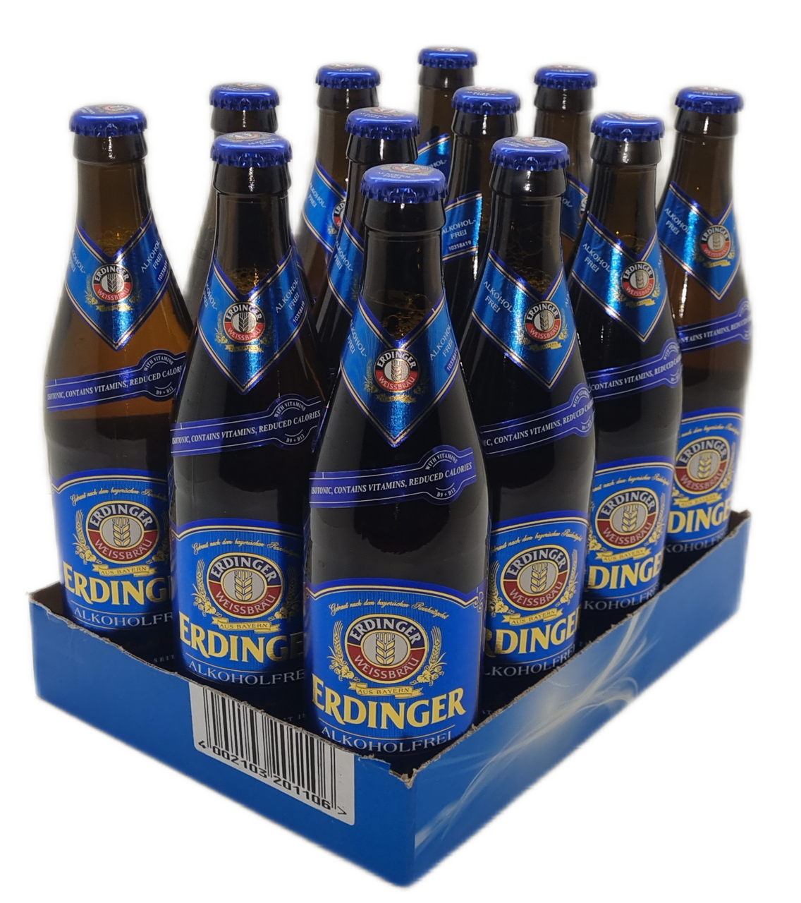 Пиво Erdinger безалкогольное, 0.5л x 12 шт купить по выгодной цене,  самовывоз алкоголя из магазина в Москве