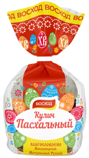 Кулич Восход Пасхальный традиционный с изюмом, 300г