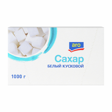 aro Сахар белый кусковой, 1кг