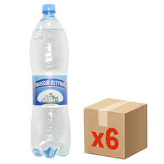 Вода Раифский источник питьевая газированная, 1.5л x 6 шт