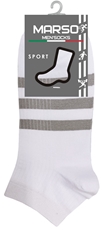Носки мужские Marso спортивные хлопок-полиамид белые НМС-0003 размер 39-41