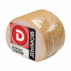 Деликатес с индейкой Дымов варено-копченая высший сорт, 400г