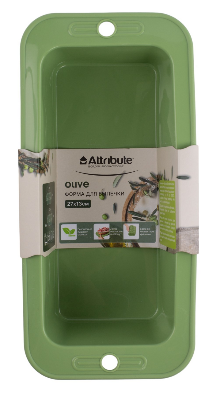 Изображение товара Форма для кексов Attribute Olive 6 ячеек
