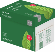 Бумага Илим Стандарт А4 80г/м2 500 листов, 5 шт