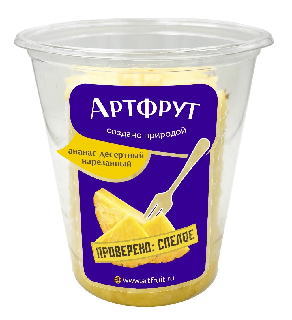 Ананас Артфрут нарезанный, 500г