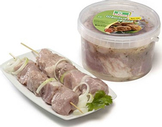 Шашлык свиной Велком в маринаде охлажденный, ~3кг