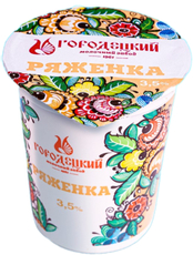Ряженка Городецкий молочный завод ГОСТ 3.5%, 400г