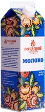 Молоко Городецкий молочный завод пастеризованное ГОСТ 3.2-4%, 1кг