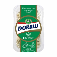 Сыр Dorblu Chef Mix с голубой плесенью 56%, 100г