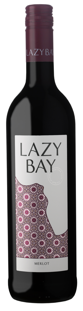Изображение товара Красное сухое вино Lazy Bay Merlot 0.75л ЮАР, выдержка 18 месяцев