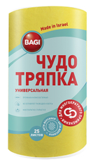 Салфетки Bagi Чудо тряпка универсальная в рулоне 25шт, 22 х 25см