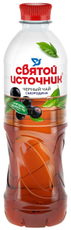 Холодный чай Святой Источник черный со вкусом смородины, 500мл