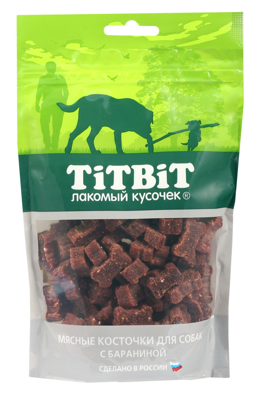 Лакомство для собак Titbit косточки мясные с бараниной, 145г купить с ...