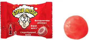 Карамель Конфитой Взрыв мозга Арбуз-кола, 3г