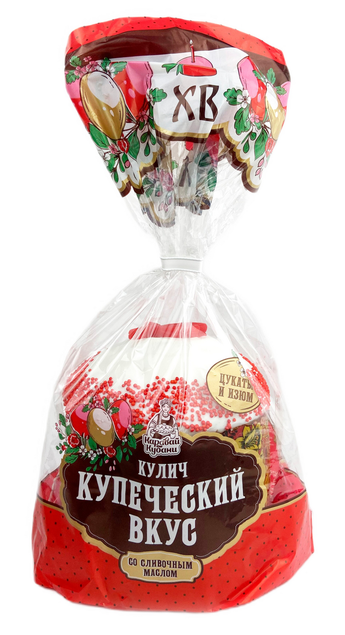Кулич Каравай Кубани Купеческий вкус, 300г