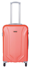 Чемодан Sirocco Quarts 4К ABS оранжевый M, 41 x 25 x 66см