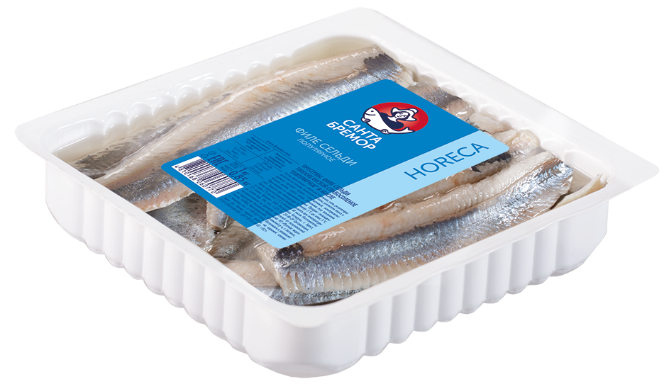 Филе сельди тихоокеанской Санта Бремор Популярное в масле, 1кг