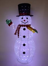 Tarrington House Фигура Снеговик 200Led, 180см