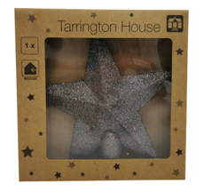 Tarrington House Верхушка звезда серая, 20см